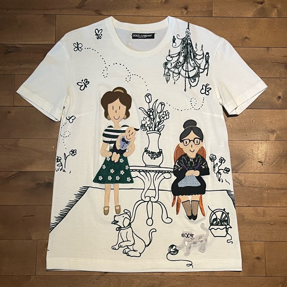 Dolce gabbana embroidered shirt